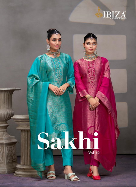 Sakhi Vol 12 By Ibiza Banglory Silk Wholesale Designer Salwar Suits Suppliers In Mumbai
